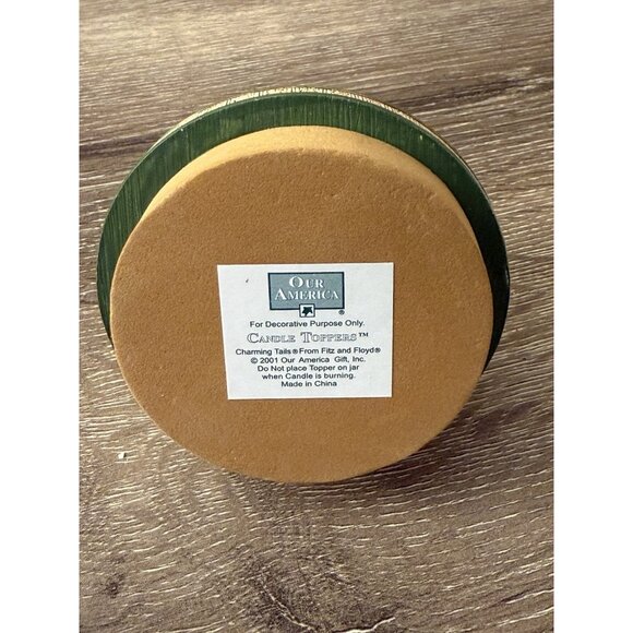 Charming Tails Fitz & Floyd Wishing You Well Mouse Candle Topper MM23 - Picture 3 of 4